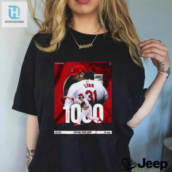 Lance Lynn Shirt Celebrate 1000 Ks With Cardinal Style hotcouturetrends 1 3