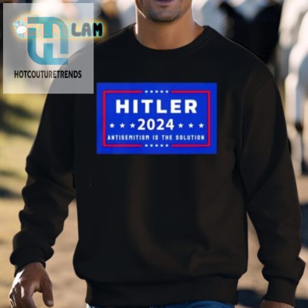 2024 Humor Shirt Satirical Antisemitism Is The Solution Tee hotcouturetrends 1 2