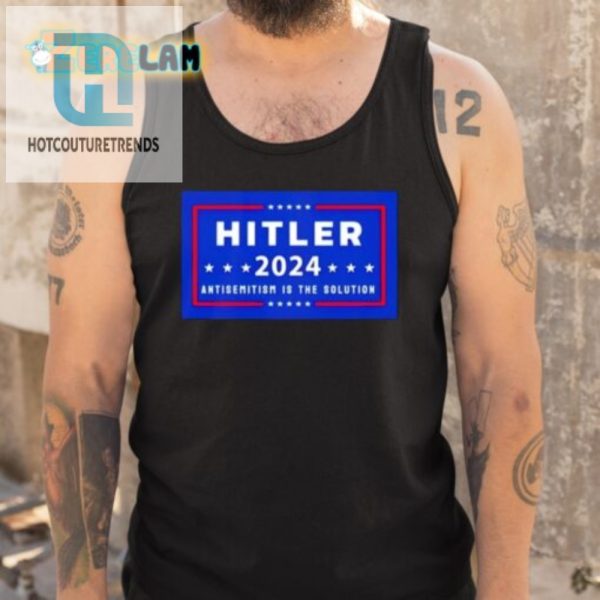 2024 Humor Shirt Satirical Antisemitism Is The Solution Tee hotcouturetrends 1 4