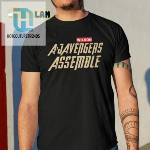 Unleash Laughs Wilson Ajavengers Assemble Shirt hotcouturetrends 1