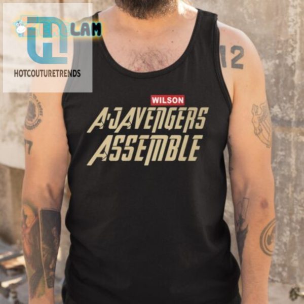 Unleash Laughs Wilson Ajavengers Assemble Shirt hotcouturetrends 1 4