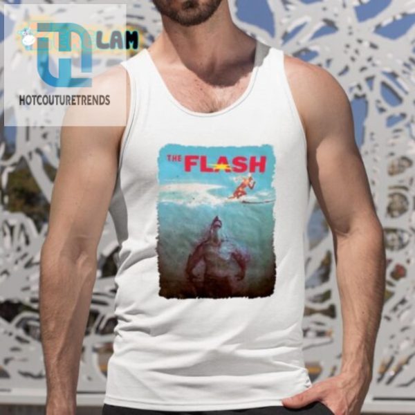 The Flash King Shark Shirt Hilarious Unique Hero Tee hotcouturetrends 1 4