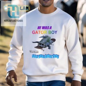 Funny Gator Boy See You Later Unique Shirt hotcouturetrends 1 2