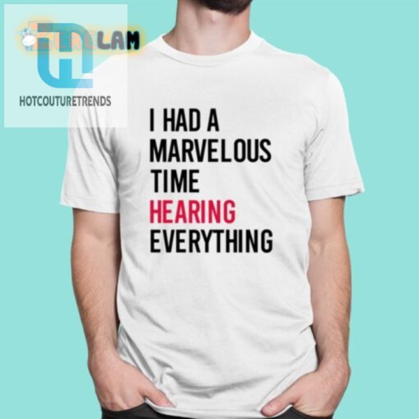 Marvelous Time Shirt Unique Funny Tee For Every Occasion hotcouturetrends 1