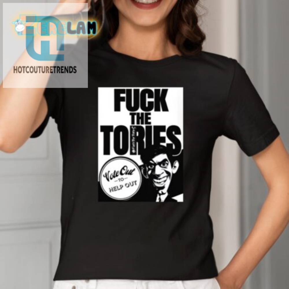 Funny Fuck The Tories Shirt  Stand Out  Vote Out