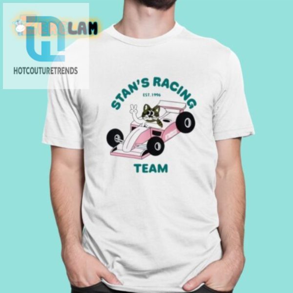 Pawsome Racing Team Shirt Get Your Pet In The Fast Lane hotcouturetrends 1