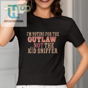 Outlaw Over Kid Sniffer Funny Political Tshirt hotcouturetrends 1 1