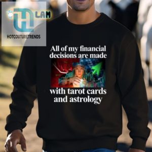 Tarot Astrology Shirt Hilarious Financial Decision Tee hotcouturetrends 1 2