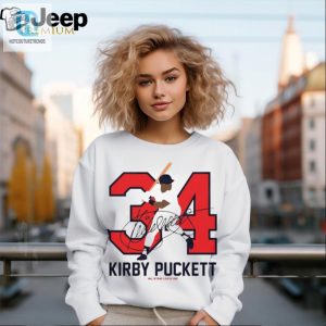 Snag A Laugh Kirby Puckett Hof Signature Tee Magic hotcouturetrends 1 2