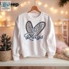 Fierce Fan Fashion Womens Rays Leopard Heart Sweatshirt hotcouturetrends 1