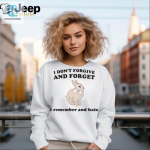 Funny I Remember And Hate Rabbit Shirt Unique Quirky hotcouturetrends 1 2