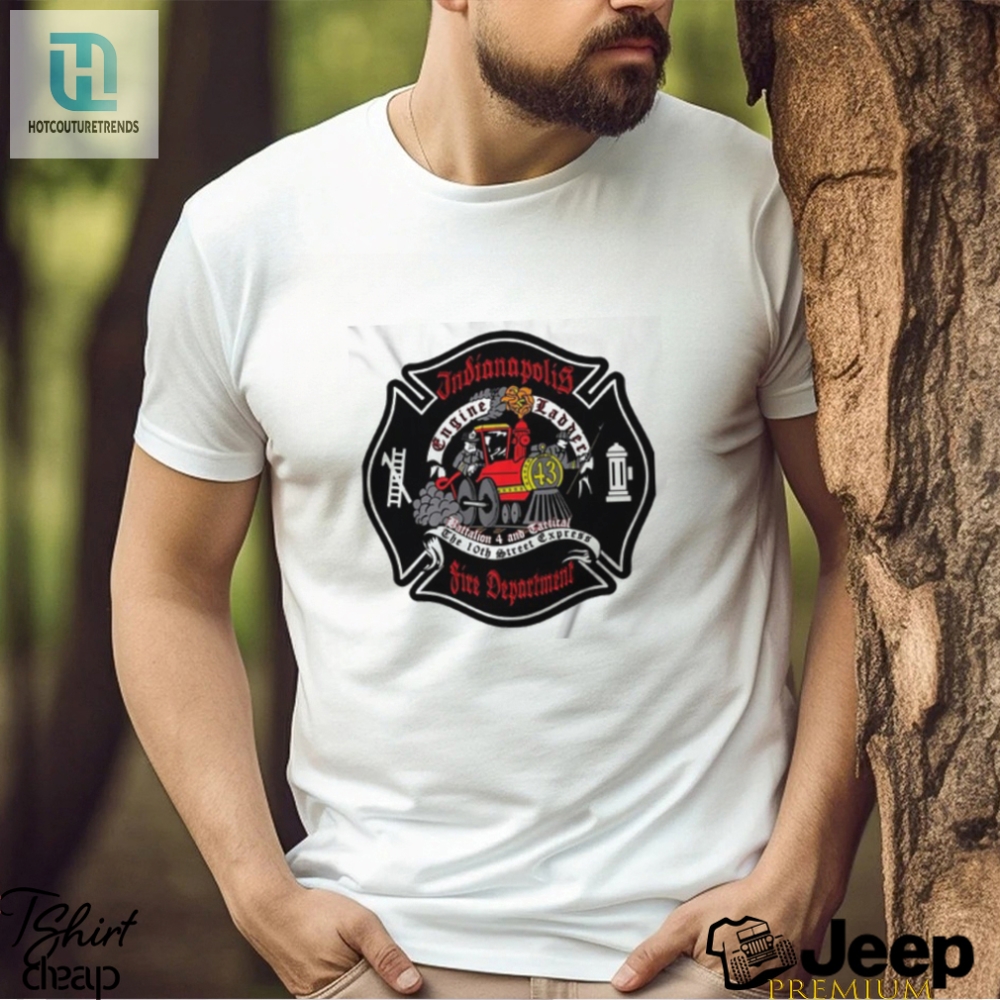 Hilarious Unofficial Indy Fd Station 43 Shirt  Unique Design