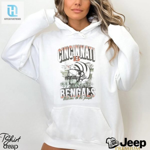 Get Wild Cincinnati Bengals Jungle Tee Roar In Style hotcouturetrends 1 2