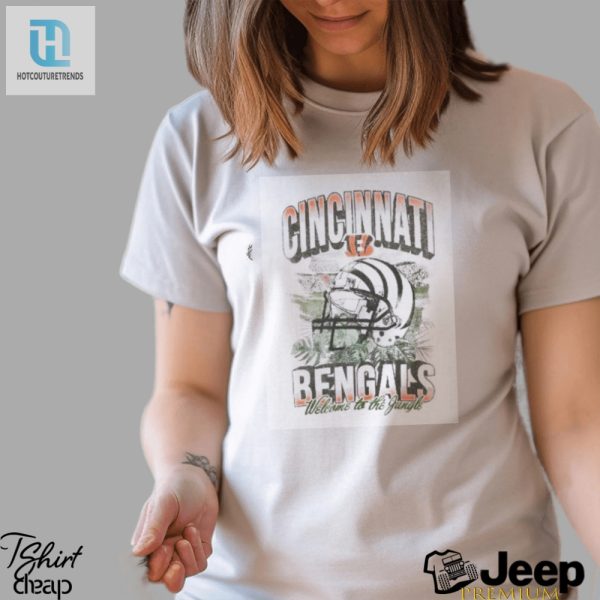 Get Wild Cincinnati Bengals Jungle Tee Roar In Style hotcouturetrends 1 4