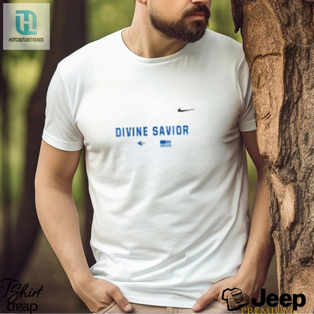 Get Heavenly Laughs With Divine Savior Rays Sienna Shirt