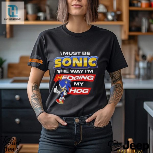 Sonic Hedgehog Pun Shirt Hilariously Unique Design hotcouturetrends 1 2