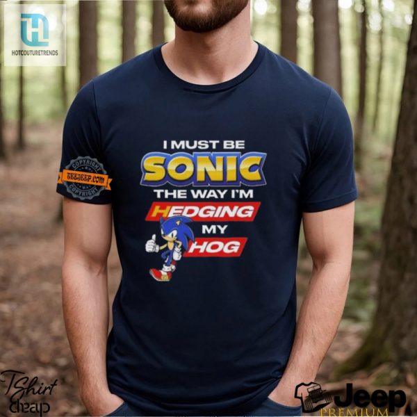 Sonic Hedgehog Pun Shirt Hilariously Unique Design hotcouturetrends 1 3