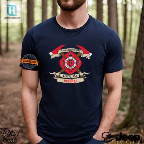 Retired Tampa Firefighters Shirt Wheres The Fire Dad hotcouturetrends 1 3