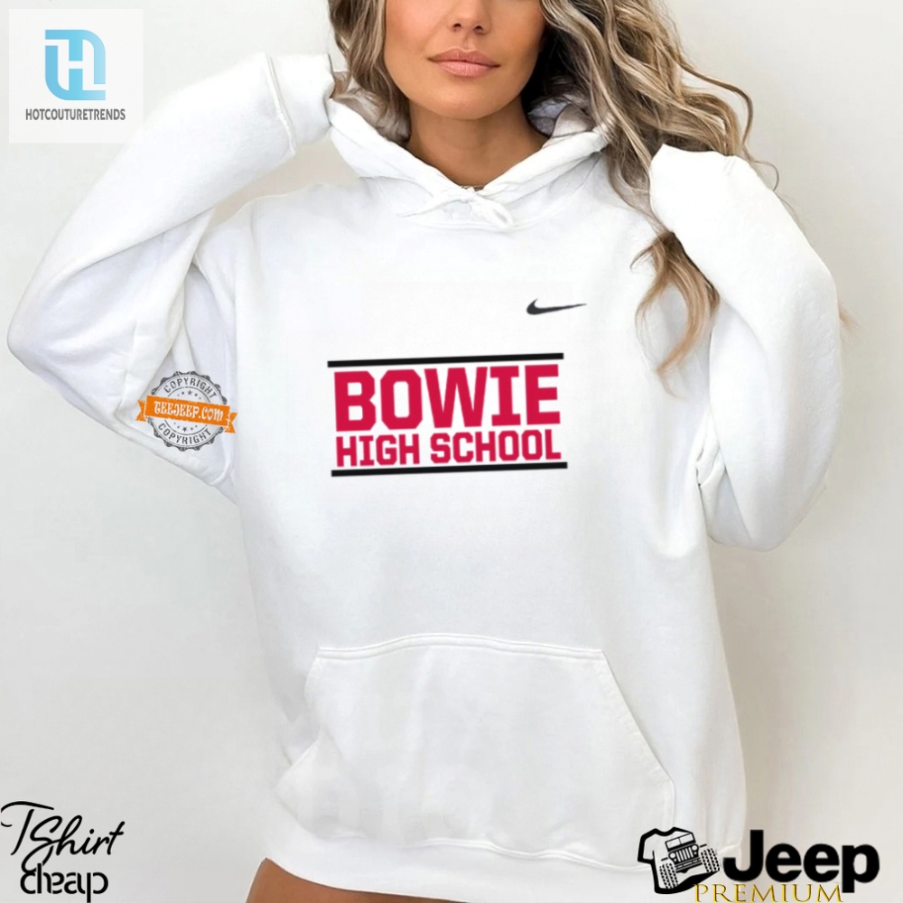 Rock Your School Spirit Quirky Bowie High Shirt