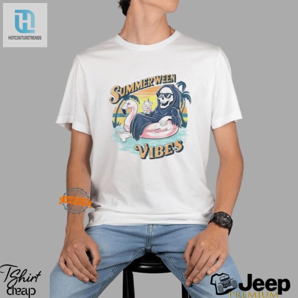 Get Laughs With The Reaper Summerween Vibes Shirt hotcouturetrends 1