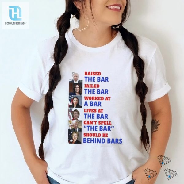 Humorous Trump Vs. Harris Raised Failed The Bar Tshirt hotcouturetrends 1 2