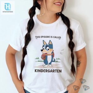 Funny Blue Dog Kindergarten 2024 Tee Stand Out Smile hotcouturetrends 1 2