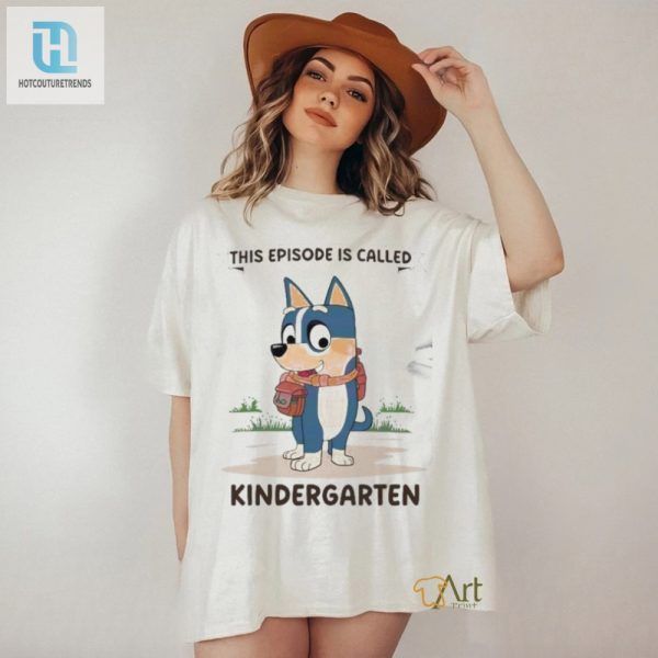 Funny Blue Dog Kindergarten 2024 Tee Stand Out Smile hotcouturetrends 1 3