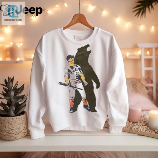 Get Laughs With Pete Alonso Polar Bear Scream Mets Shirt hotcouturetrends 1