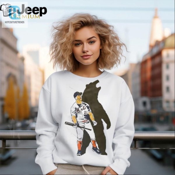 Get Laughs With Pete Alonso Polar Bear Scream Mets Shirt hotcouturetrends 1 2