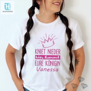 Funny Kneel For Queen Vanessa Official Tshirt Unique Design hotcouturetrends 1 2