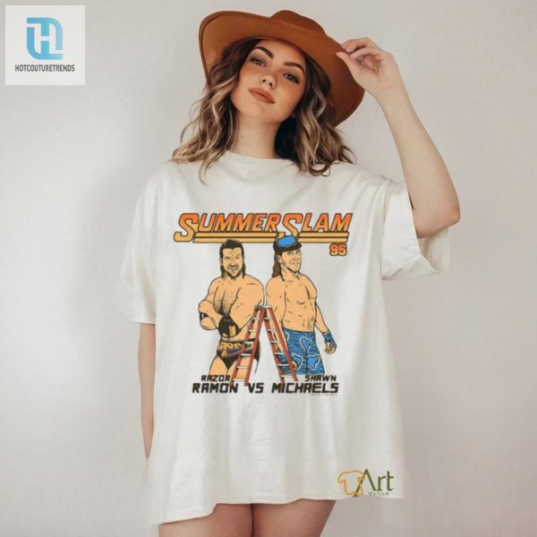 Relive Summerslam 95 With Hilarious Ramon Vs Michaels Tee hotcouturetrends 1 3