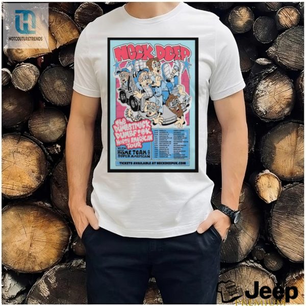 Get Neck Deep In Style Hilarious Tour 2024 Poster Tee hotcouturetrends 1