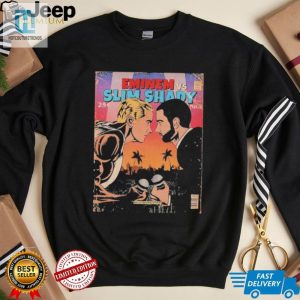 Eminem Vs Slim Shady Tee Vintage Comic Style Fun hotcouturetrends 1 3