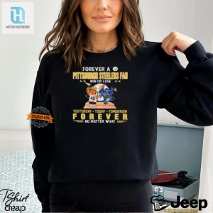 Funny Steelers Shirt Stitch Lilo Forever Fan No Matter What hotcouturetrends 1 2