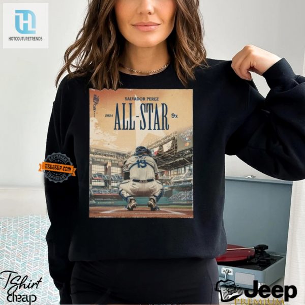 Salvador Perez Goes Texan Quirky Allstar Royals Tee hotcouturetrends 1 2