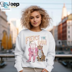 Fierce Trump Leopard Caricature Shirt Unique Humorous hotcouturetrends 1 1