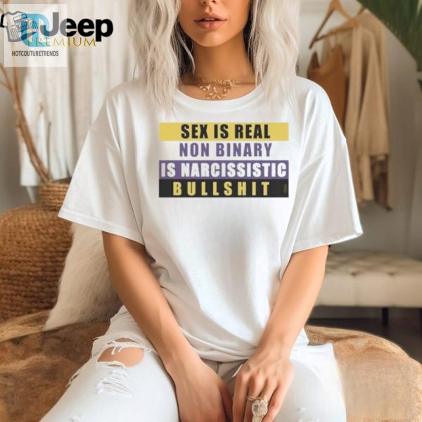 Funny Antinonsense Tee Non Binary Bullshit Shirt hotcouturetrends 1 2