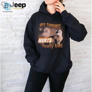 My Tummy Hurts Really Bad Funny Cat Shirt Official hotcouturetrends 1 2