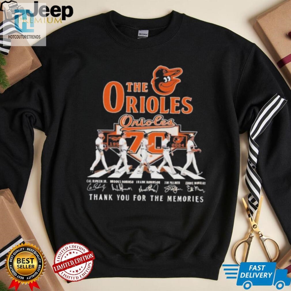 Hit The Road Os Funny Orioles Signature Tee