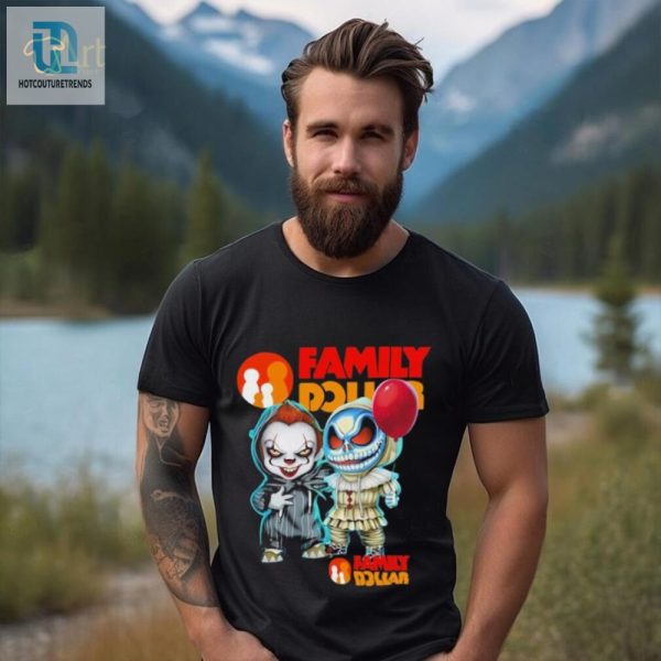 Quirky 2024 Baby Jack Pennywise Family Dollar Tee hotcouturetrends 1 2