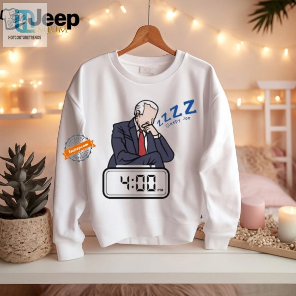 Sleepy Joes Bedtime Tee Hilarious Official Joe Biden Shirt hotcouturetrends 1