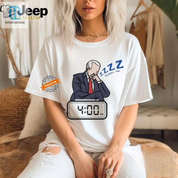 Sleepy Joes Bedtime Tee Hilarious Official Joe Biden Shirt hotcouturetrends 1 2