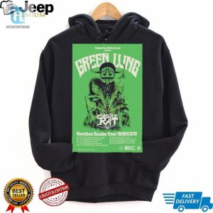 Rock Your Wardrobe Green Lung 2024 Tour Poster Shirt hotcouturetrends 1 3