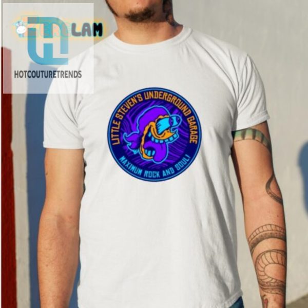 Rock Out With A Laugh In Little Stevens Witty Garage Tee hotcouturetrends 1