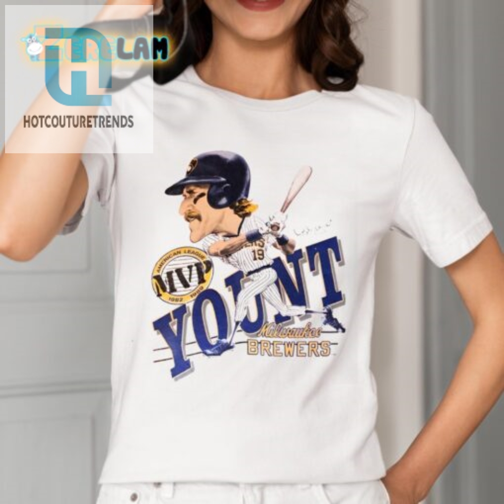 Score Yount Swag Hilarious 2024 Brewers Shirt Giveaway