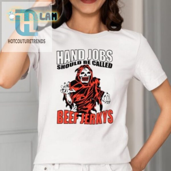 Hilarious Hand Jobs Beef Jerkys Shirt Unique Funny Tee hotcouturetrends 1 1