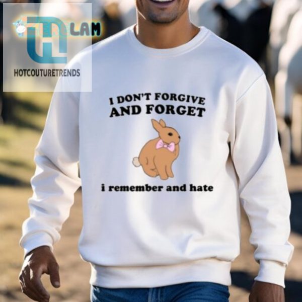 Funny Remember Hate Rabbit Shirt Unique Humor Tee hotcouturetrends 1 2