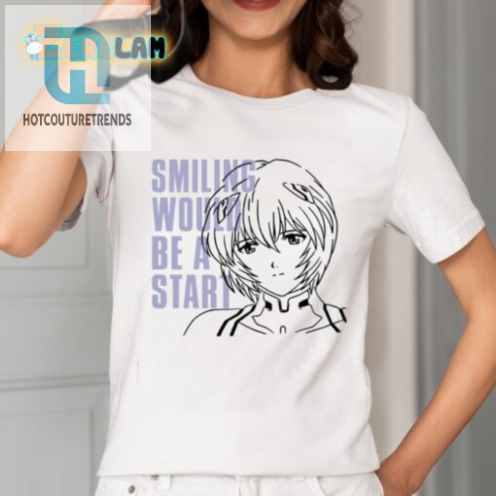 Get A Laugh With The Pleasures Smiling Would Be A Start Tee