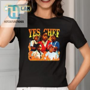 Get Laughs With Unique Ayo Edebiri Yes Chef Shirt hotcouturetrends 1 1