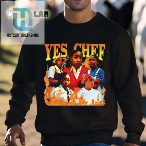 Get Laughs With Unique Ayo Edebiri Yes Chef Shirt hotcouturetrends 1 2